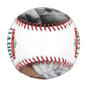 Vatertag Personalisiert Baseball (Rückseite)