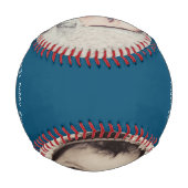 Vatertag Personalisiert Baseball (Rückseite)