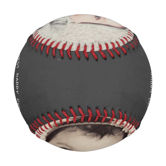 Vatertag Personalisiert Baseball (Rückseite)