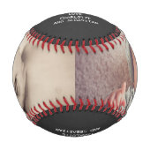 Vatertag Personalisiert Baseball (Vorderseite)