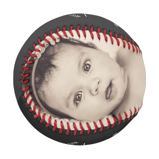 Vatertag Personalisiert Baseball (Vorderseite Links)