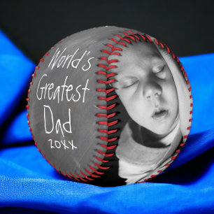 Vatertag Personalisiert eine von einer Art von gem Baseball
