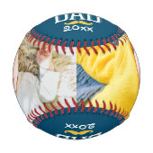 Vatertag Personalisiert Pure Super Vater Baseball (Vorderseite)