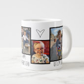 Vatertag Personalisierte Kaffee-Tasse Jumbo-Tasse (Vorderseite Rechts)