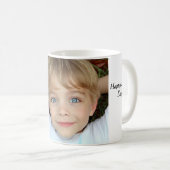 Vatertag personalisierte Kaffeetasse (VorderseiteRechts)