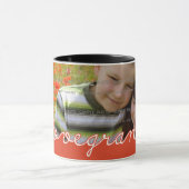 Vatertag Personalisiertes Foto Tasse für Großvater (Zentrum)