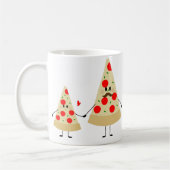 Vatertag Pizza Kaffeetasse (Links)
