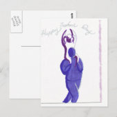 Vatertag Postkarte (Vorne/Hinten)