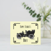 Vatertag Postkarte (Stehend Vorderseite)