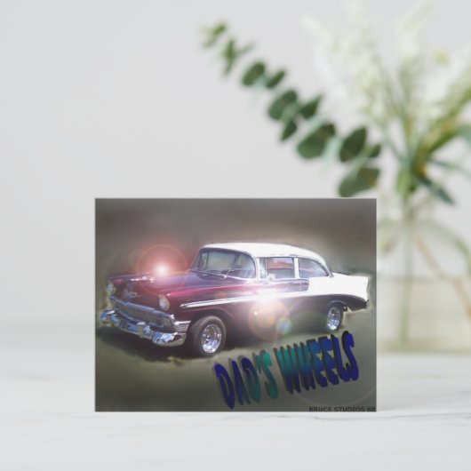 Vatertag Postkarte!!! Postkarte (Stehend Vorderseite)