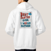 Vatertag präsentiert Ideen Hoodie (Rückseite)