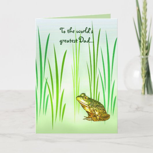 Vatertag Prinzessin-Charming Karte (Vorderseite)