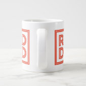 Vatertag - Rad Dad Jumbo-Tasse (Rückseite)