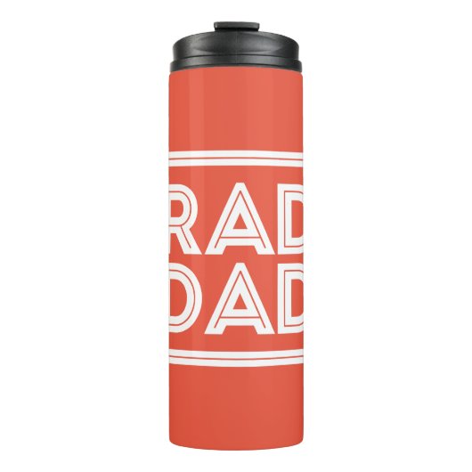 Vatertag - Rad Dad Thermosbecher (Vorderseite)