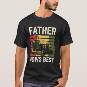 Vatertag Rasenmähen Papa Lustiges Geschenk für Vat T-Shirt