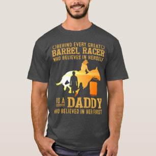 Vatertag Reittiere Papa, Papa Barrel T-Shirt