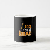 Vatertag Rock Star Vater Kaffeetasse (Mittel)