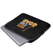 Vatertag Rock Star Vater Laptopschutzhülle (Vorne Knopf)