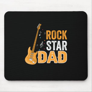 Vatertag Rock Star Vater Mousepad