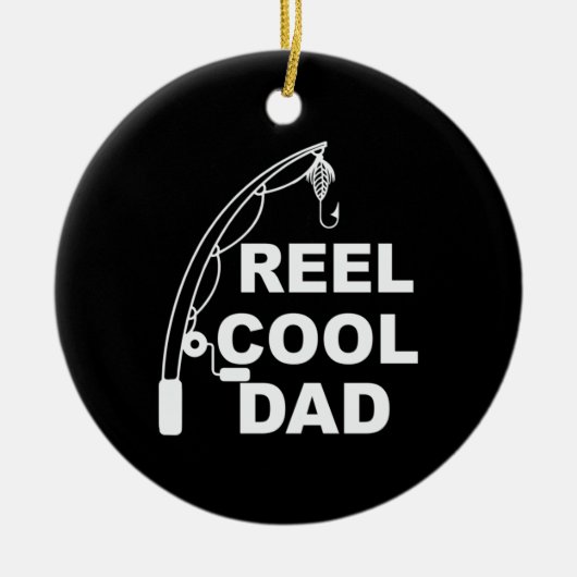 Vatertag Rollen Cooler Vater Keramik Ornament (Vorne)