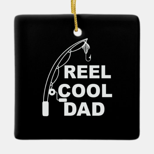 Vatertag Rollen Cooler Vater Keramikornament (Vorderseite)