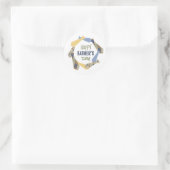 Vatertag Runder Aufkleber (Tasche)