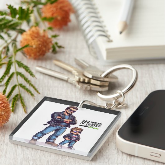 Vatertag Schlüsselanhänger (Vorderseite rechts)