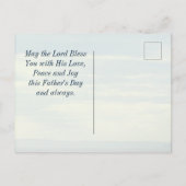 Vatertag Segnungen, Nummern 6:24 Leuchtturm Postkarte (Rückseite)