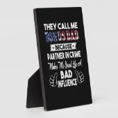 Vatertag | Sie nennen mich Bonus Vater Fotoplatte (Seite)