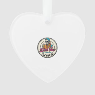 Vatertag Skelett Fast Food Humor T-Shirt Design_1 Ornament