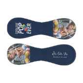 Vatertag Skript Coolster Pop je Fotos benutzerdefi Baseball (Paneele)