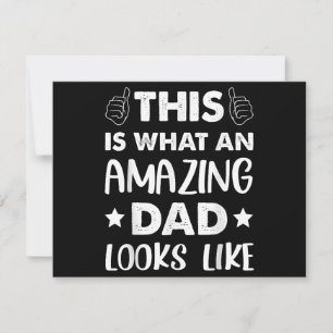 Vatertag So sieht ein Phantastischer Vater aus Save The Date
