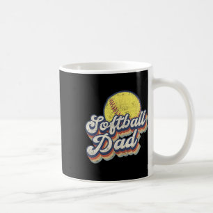 Vatertag Softball Vater Geschenk von Tochter Sohn Kaffeetasse