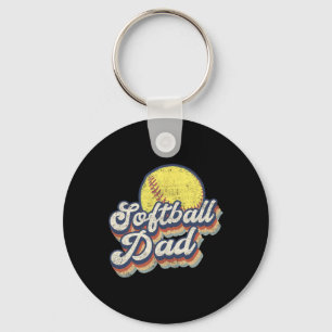 Vatertag Softball Vater Geschenk von Tochter Sohn  Schlüsselanhänger