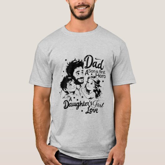 Vatertag Sondergeschenk Premium T - Shirt (Vorderseite)