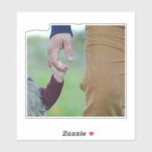 Vatertag Sonderschnitt Vinyl Sticker (Blatt)