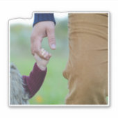 Vatertag Sonderschnitt Vinyl Sticker (Vorderseite)