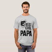 Vatertag spendet T - Shirt Angelrute Cool Papa (Vorne ganz)