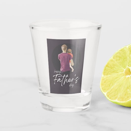 Vatertag Spezialschussglas Schnapsglas (Vorderseite)