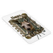 Vatertag - Steinpfähle - Kangaroo Magnet (Rechte Seite)