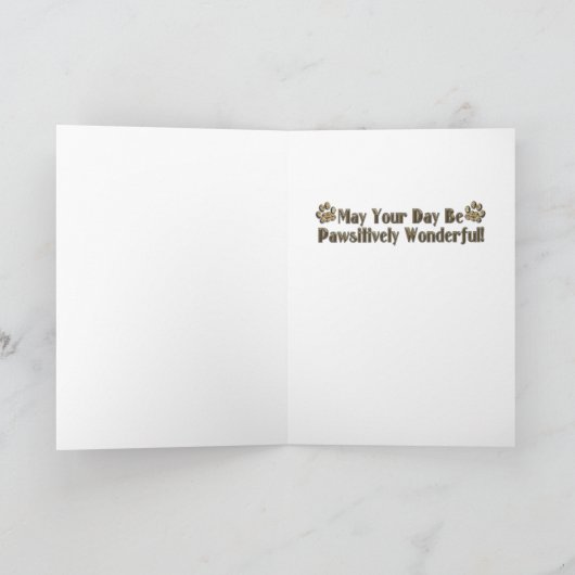 Vatertag - Steintatzen - englischer Karte (Innenseite)