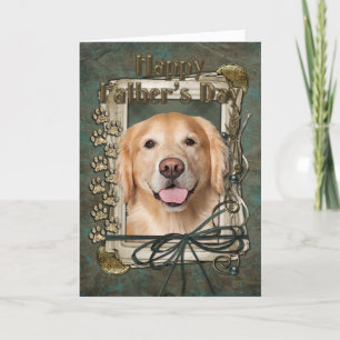 Vatertag - Steintatzen-golden retriever - Korona Karte