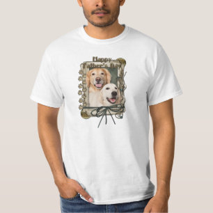 Vatertag - Steintatzen Goldens Korona und Tebow T-Shirt