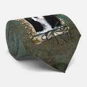 Vatertag - Steintatzen - Kavalier - Tri Farbe Krawatte (Gerollt)