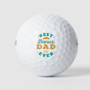 Vatertag Stiefvater Bester Bonus-Vater Aller Zeite Golfball
