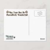 Vatertag - Stone Paws - Englisch Springer Spanisch Postkarte (Rückseite)