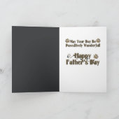 Vatertag - Stone Paws - German Shepherd - Chanc Karte (Innenseite)