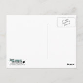 Vatertag - Stone Paws - Shar Pei Postkarte (Rückseite)