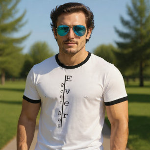 Vatertag Stylish Bester Vater Aller Zeiten T-Shirt