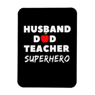 Vatertag Super Husband Vater Teacher Magnet